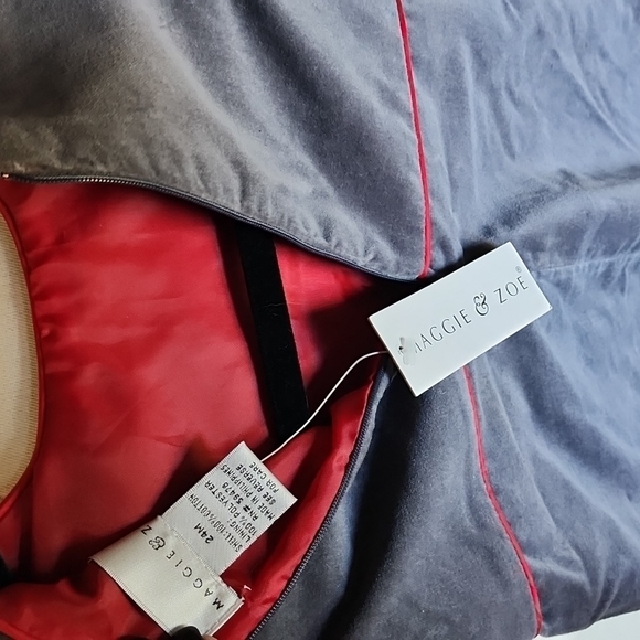 NWT 24 mos Grey Velvet Dress with Hat - Picture 11 of 16